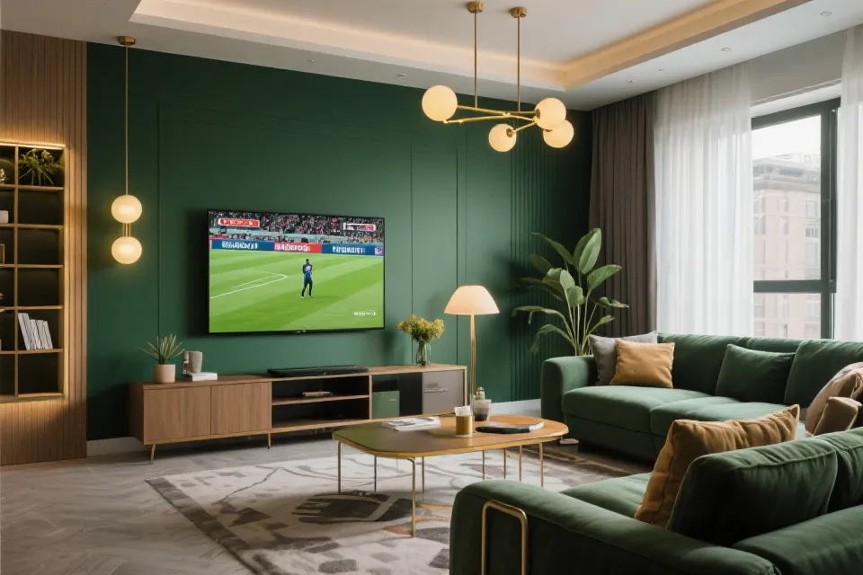 电视端观看场景示意图