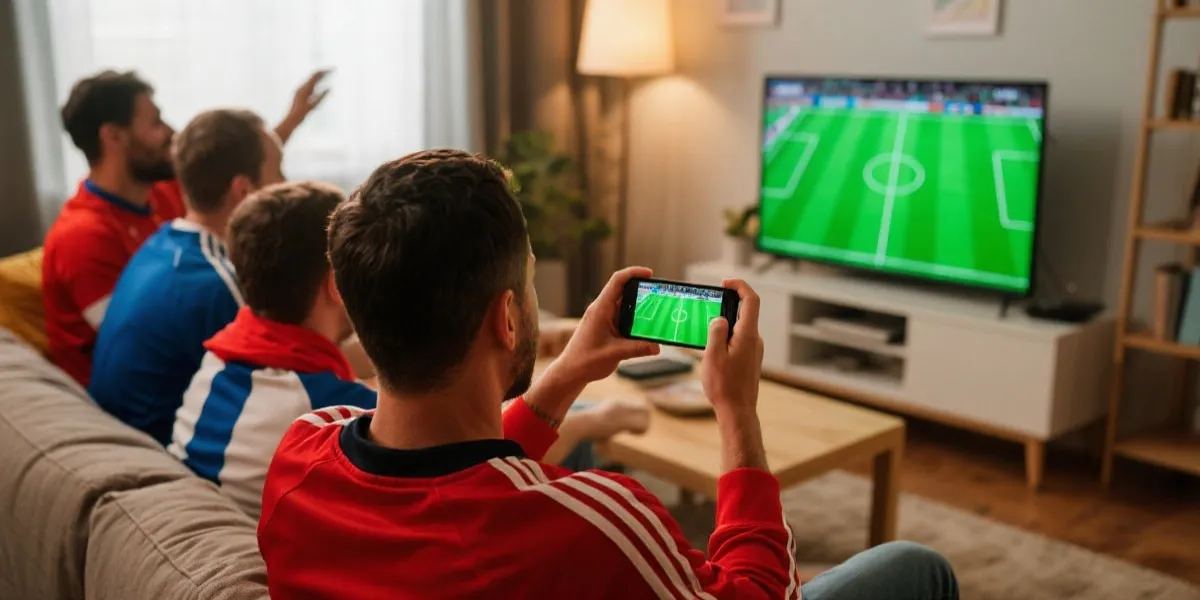 多设备观赛与临场提醒示意图